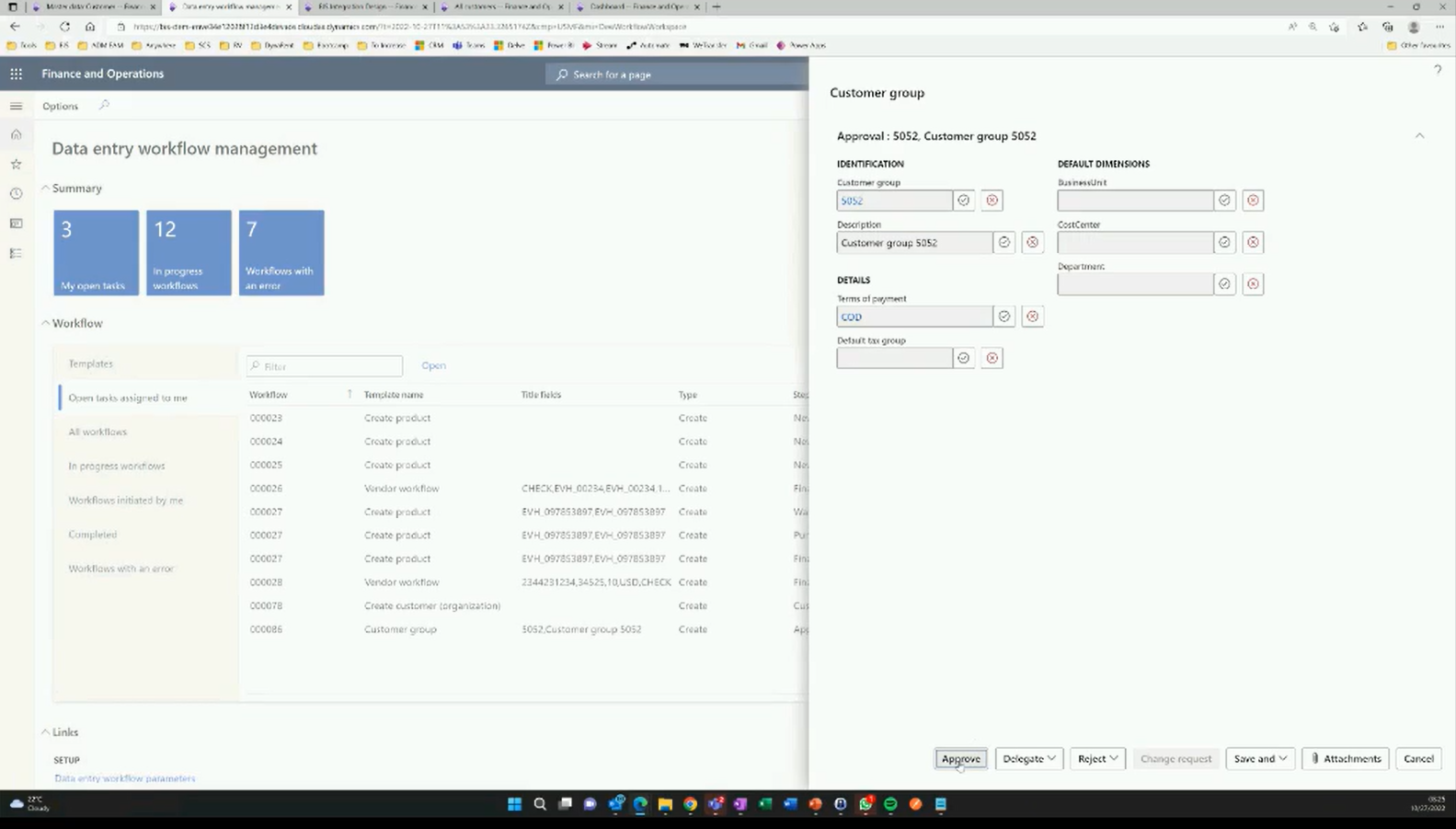 How to Use the MDM Suite to Create Master Data Record in D365 ERP